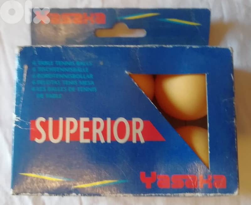 yasaka 6 ping pong balls 0