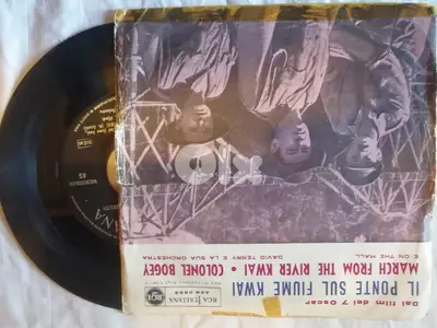 Bridge on the river Kwai army march  soundtrack 45t 7"