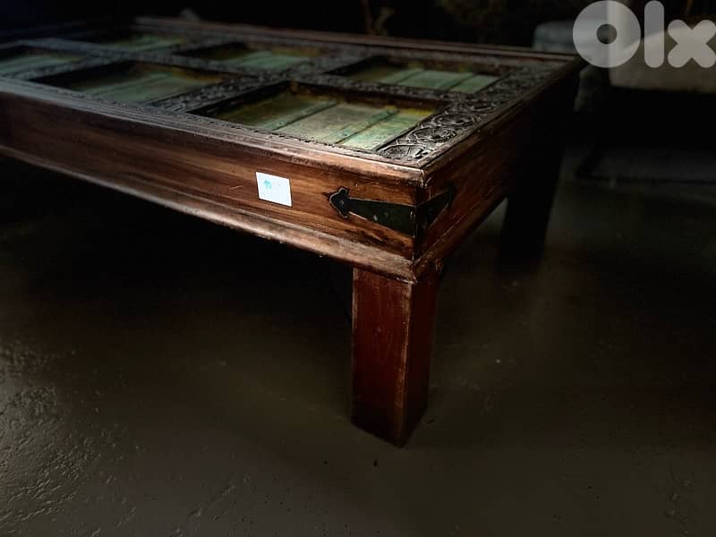 teak maseef table old door 5