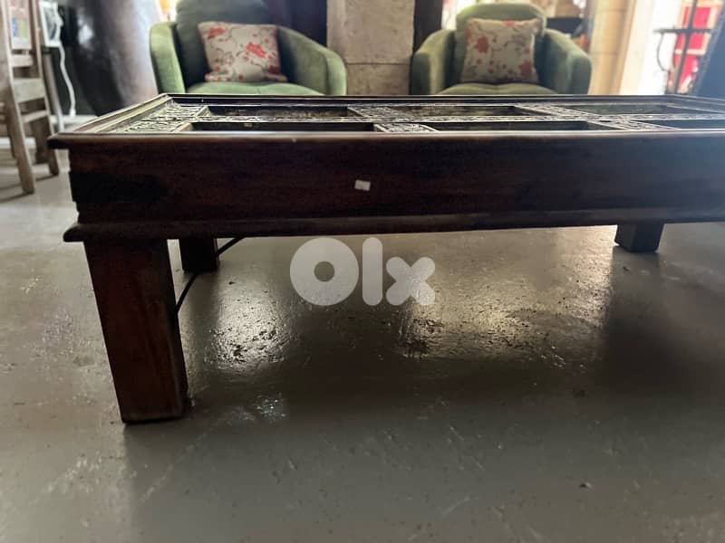 teak maseef table old door 6