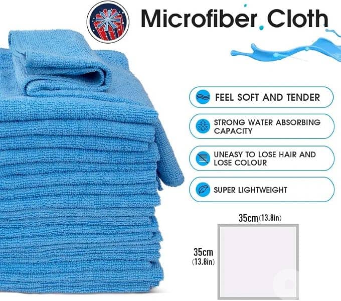 microfiber cleaning cloth 2pc 3