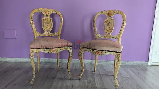 Pair of chairs Louis XV