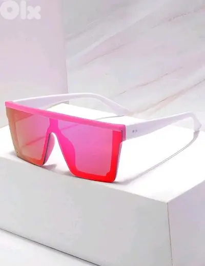 pink mirror sunglasses