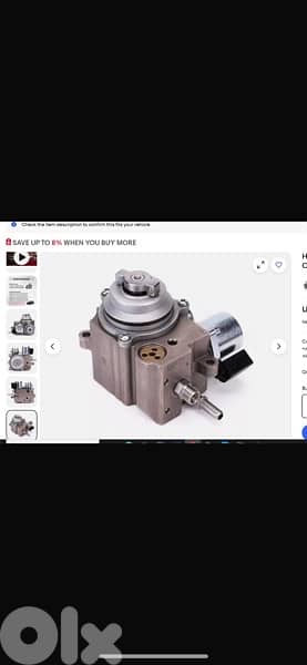 fuel pump for Peugeot and min copper turbo 8