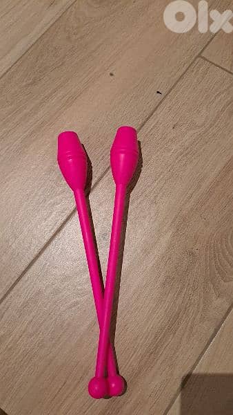 2 pcs rhythmic gymnastic stick 1
