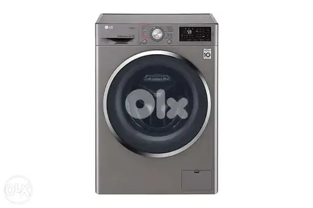 Front Load Washer, 8 Kg, 6 Motion Direct Drive, Add Item, Smart Diagno