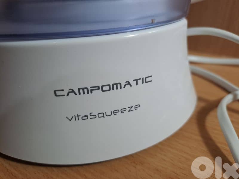 Campomatic citrus juicer 25 watts, 1.2 litres NEW 2