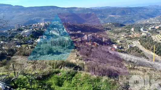 590m2 land+open view for sale in Aintouret el Maten - للبيع في عينطورة