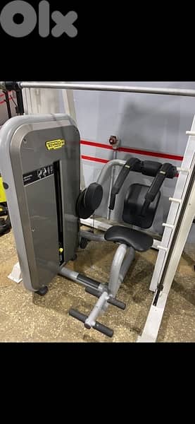 Abs crunch machine technogym original like new 0