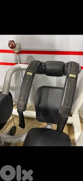Abs crunch machine technogym original like new 1