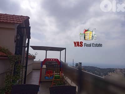 Awkar/Bellevue 335m2 | 120m2 Terrace | Luxury | Decorated | View | PA