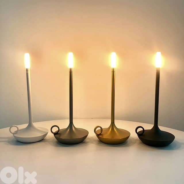 Aladdin Table Lamp, Candle Lamp with 3 Light Modes, USB Charging 3
