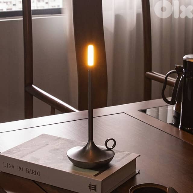 Aladdin Table Lamp, Candle Lamp with 3 Light Modes, USB Charging 4