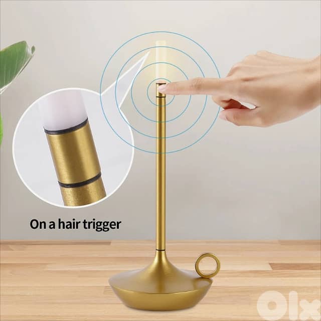 Aladdin Table Lamp, Candle Lamp with 3 Light Modes, USB Charging 6
