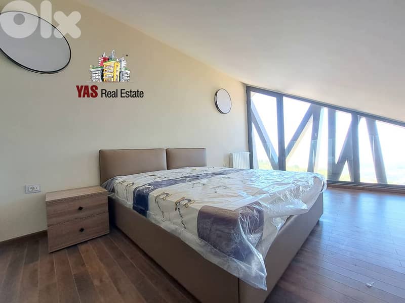 Faqra 200m2 | 70m2 terrace | Rent | Furnished Chalet | Panoramic View 2