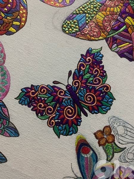 Mandalas acrylic painting 7