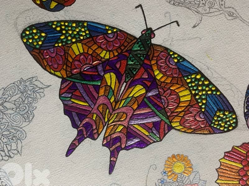 Mandalas acrylic painting 9
