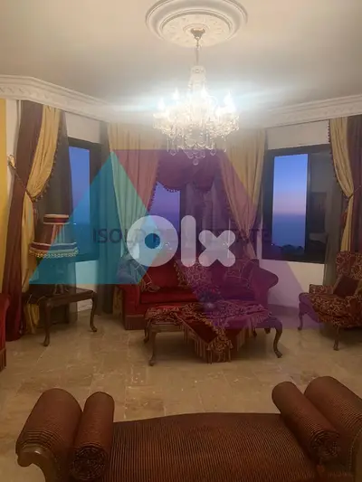 272m2 apartment+garden&terrace+open view for sale in Bhamdoun - بحمدون