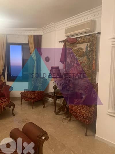 272m2 apartment+garden&terrace+open view for sale in Bhamdoun - بحمدون