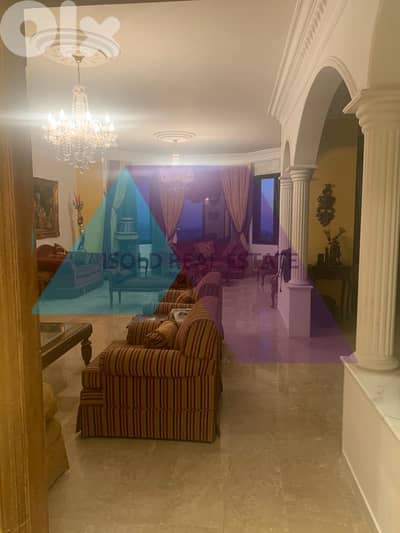 272m2 apartment+garden&terrace+open view for sale in Bhamdoun - بحمدون