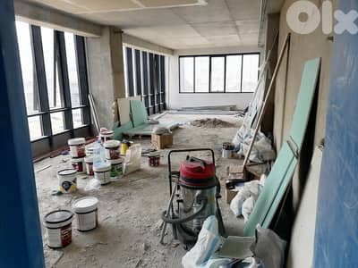 105 SQM Prime Location Office in Dekwaneh (Highway), Metn