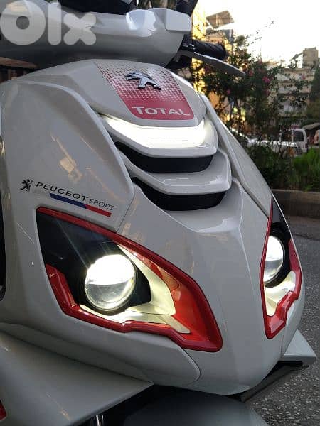 Peujeot speedfight 4 Total sport 125cc  injection water coolant CBS 3