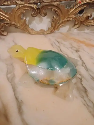 antique onyx rainbow  turtle