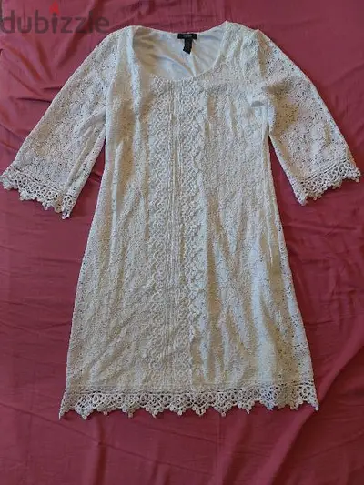white dress