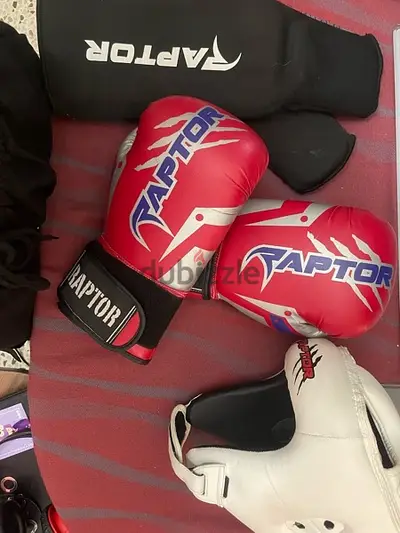 slightly  used boxing  equipment