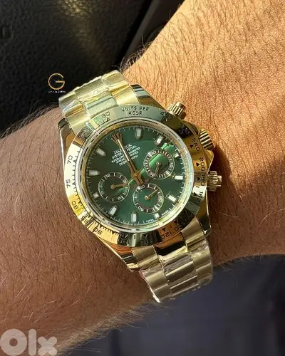 Rolex Daytona Gold Green Dial