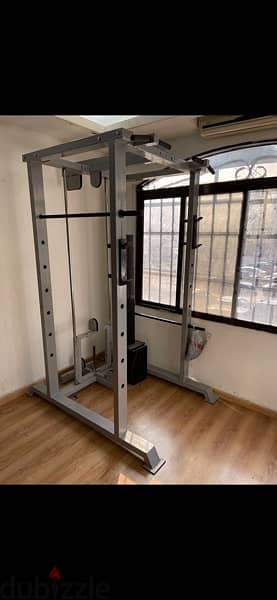body system cage and lat-row machine new 1