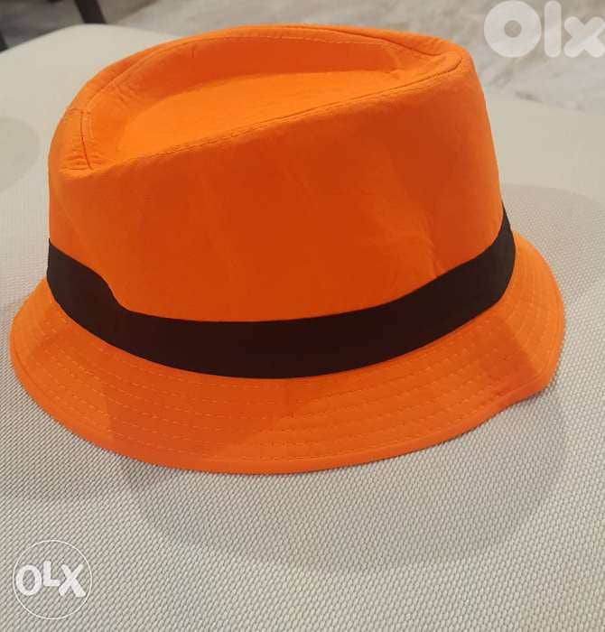 Summer hat orange 0