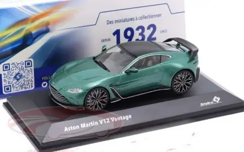 Aston Martin Vantage V12 (2023) diecast car model 1;43.