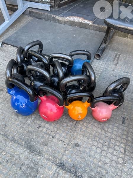 kettle bell used like new 2