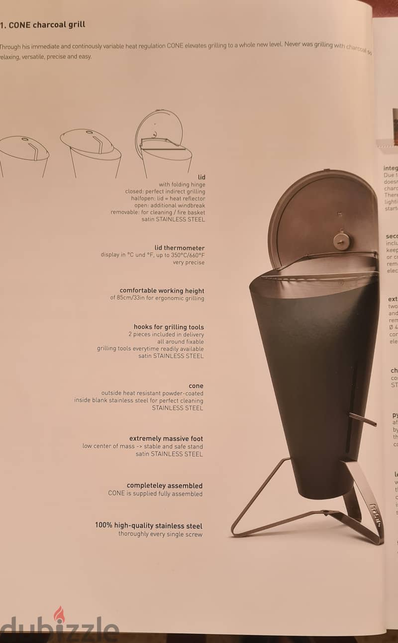 Cone Charcoal Grill 2