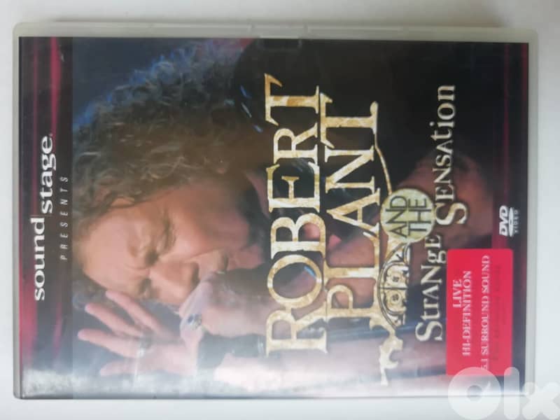 Robert Plant (Led zeppelin LS) & the strange sensation original DVD 0