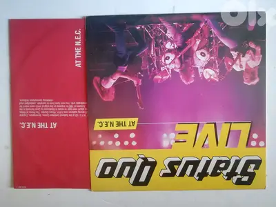 Status quo live at NEC vinyl album