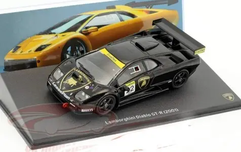 Lamborghini Diablo GT-R 2001 diecast car model 1;43.