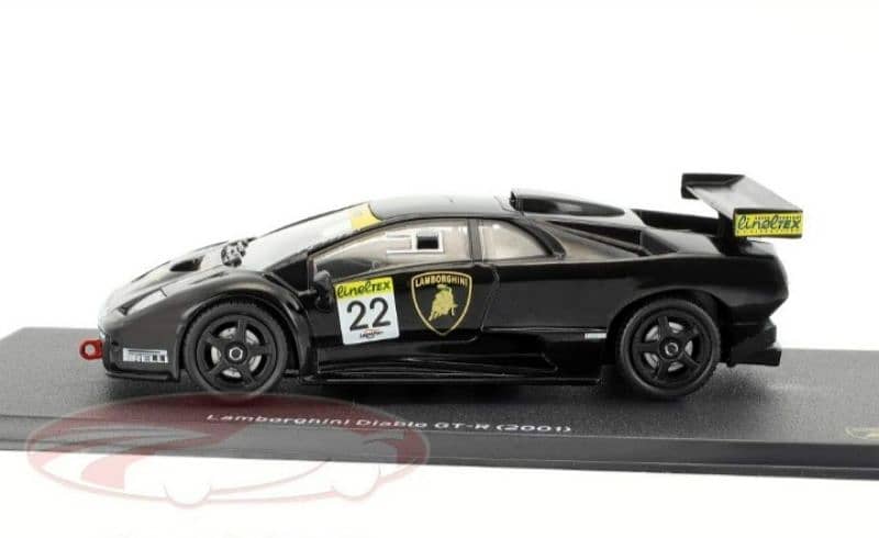 Lamborghini Diablo GT-R 2001 diecast car model 1;43. 2