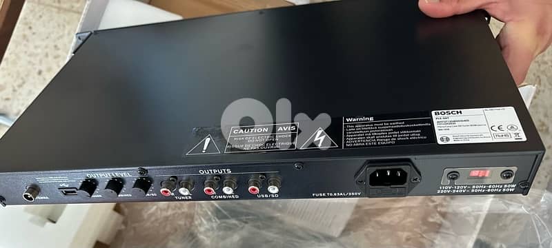 Bosch PLE-SDT Music Source, USB/SD/Tuner 2