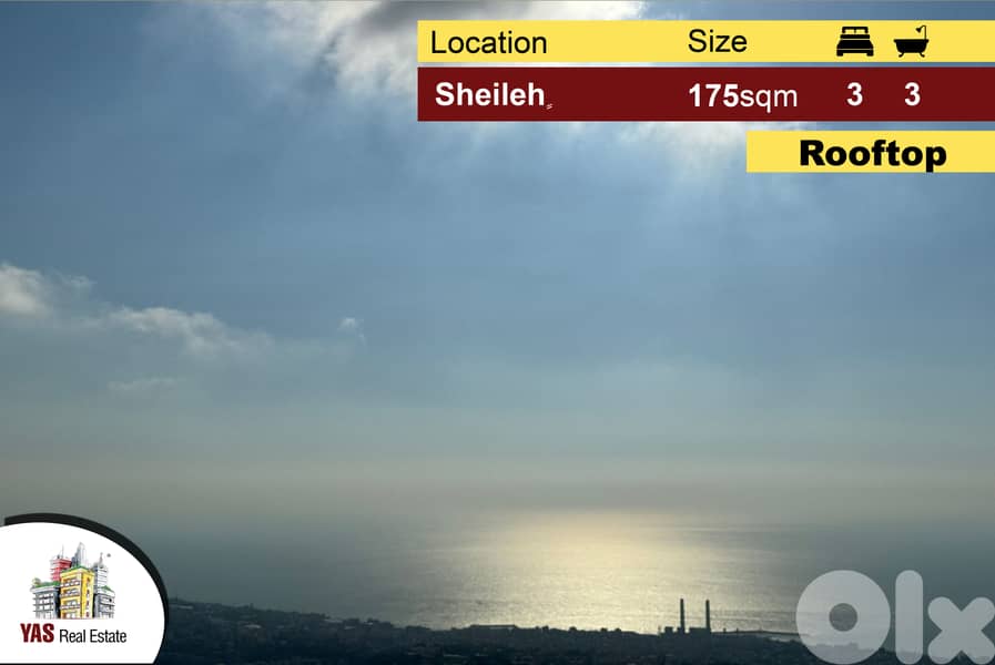 Sheileh 175m2 | Rooftop | 150m2 Terrace | Astonishing View | AC | 0