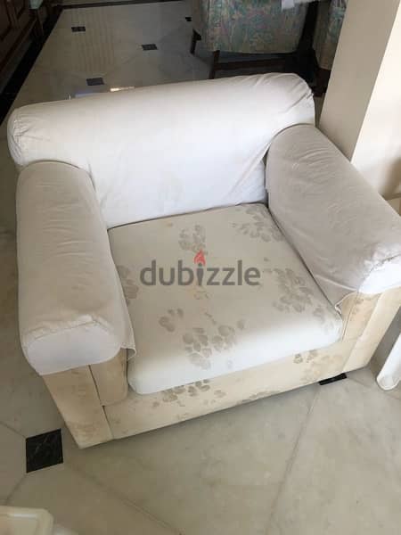 sofa bed with 2 arm chairs 3