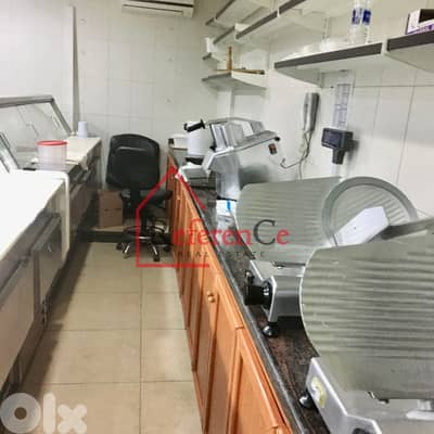 Fully equiped shop for sale in Sehayleh محل مجهز للبيع في السهيلة