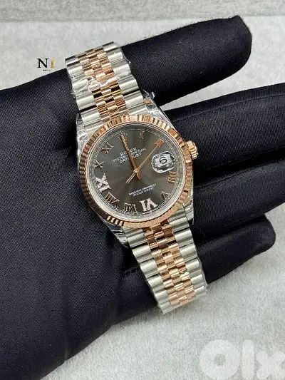 Rolex Datejust Two Tone Rosegold 36