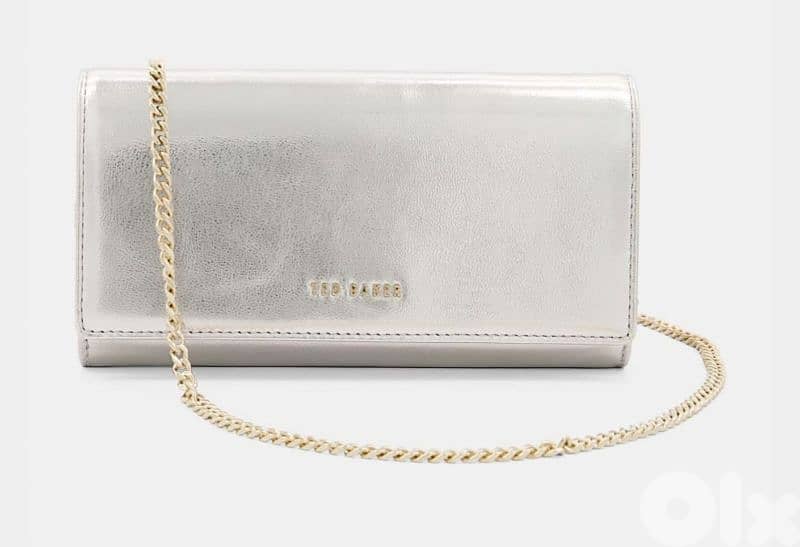 Ted Baker - Cross Body Bag Silver ( New) 0