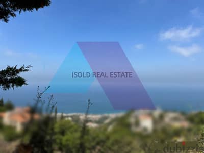 813 m2 land + open mountain/sea view for sale in Halat - حالات
