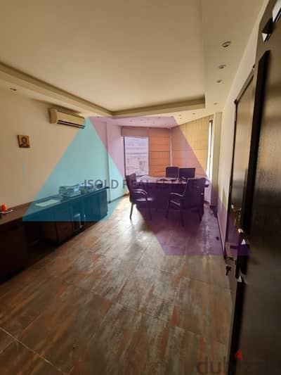 A 103 m2 office in a well known commercial center for rent in Jounieh