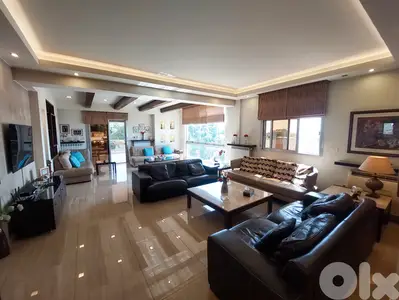 270 SQM Duplex in Dik El Mehdi, Metn + Sea and Mountain View