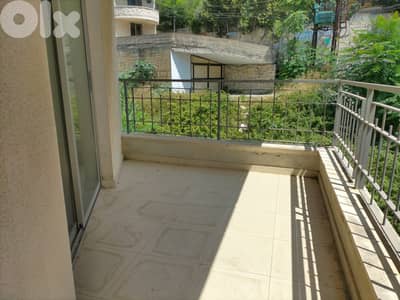 196 SQM Apartment in Choueifat, Amrousiyeh, Aley with a Greenery View