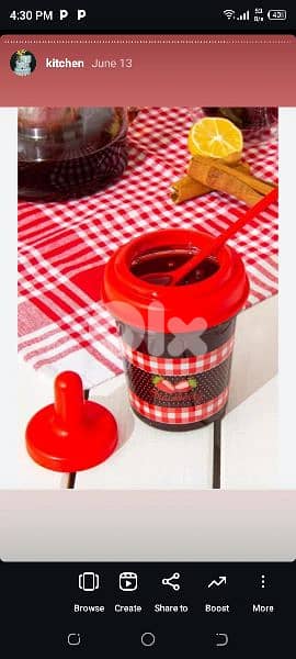glass jam jar with lid and spoon 4